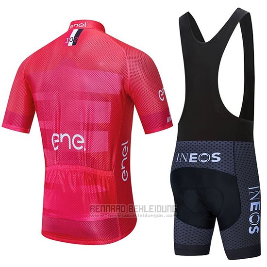 2020 Fahrradbekleidung INEOS Rosa Shwarz Trikot Kurzarm und Tragerhose - zum Schließen ins Bild klicken